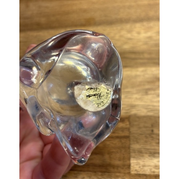 Princess House Figurine Crystal Bear Germany 24% Lead Crystal 3.5 Inches Tall - Picture 6 of 8